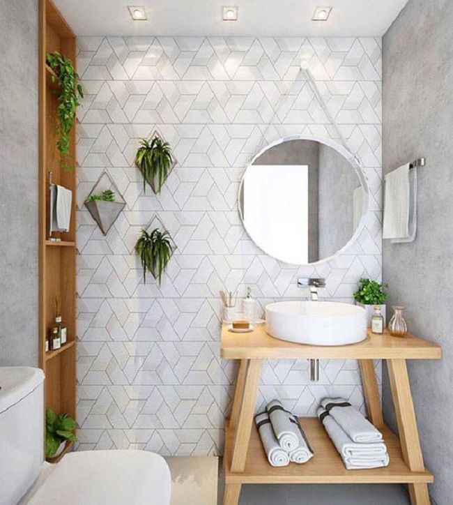 Nguyên tắc thiết kế phòng tắm nhỏ 2m2